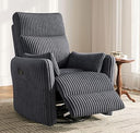 360 Swivel Recliner Nursery Glider Chair with Pillows