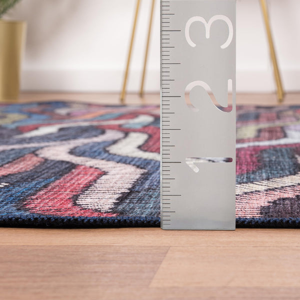 Multicolor Woven Ropes Area Rug