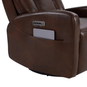 Power Swivel Recliner Chair with Triple Motor