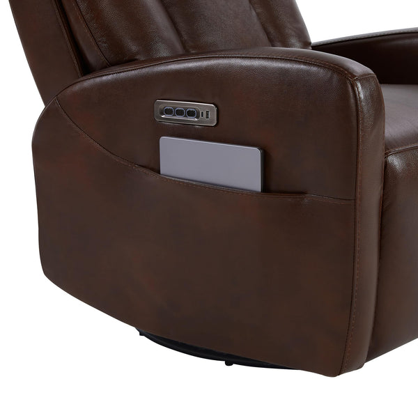 Power Swivel Recliner Chair with Triple Motor