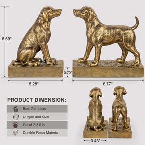 Labrador Dog Bookends Set of 2