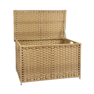 Wicker Storage Trunk with Lid