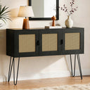 47" Console Table with Rattan Drawers | Entryway Sofa Table