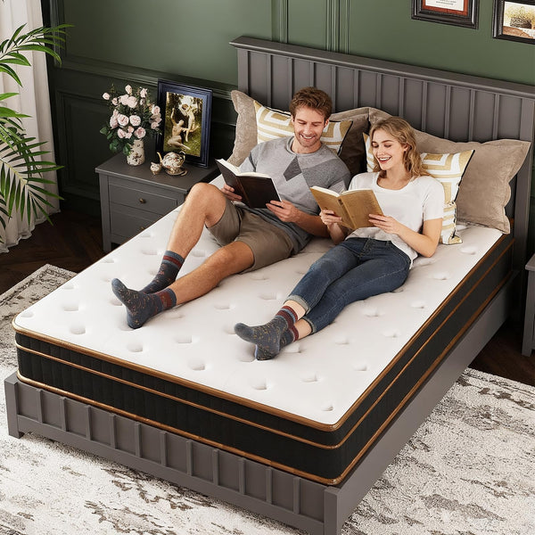 Hybrid Mattress in a Box – Pocket Spring, Memory Foam
