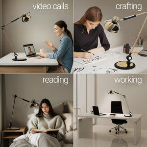 Gesture Control LED Swing Arm Desk Lamp