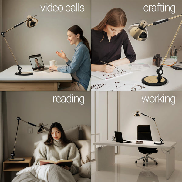 Gesture Control LED Swing Arm Desk Lamp