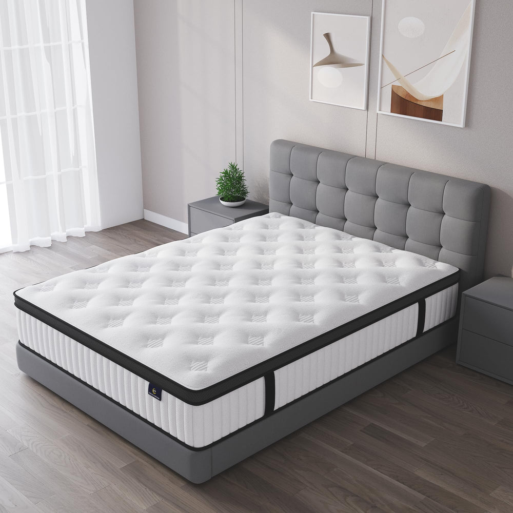 Full Size 10 Inch Hybrid Mattress – Memory Foam & Pocket Springs