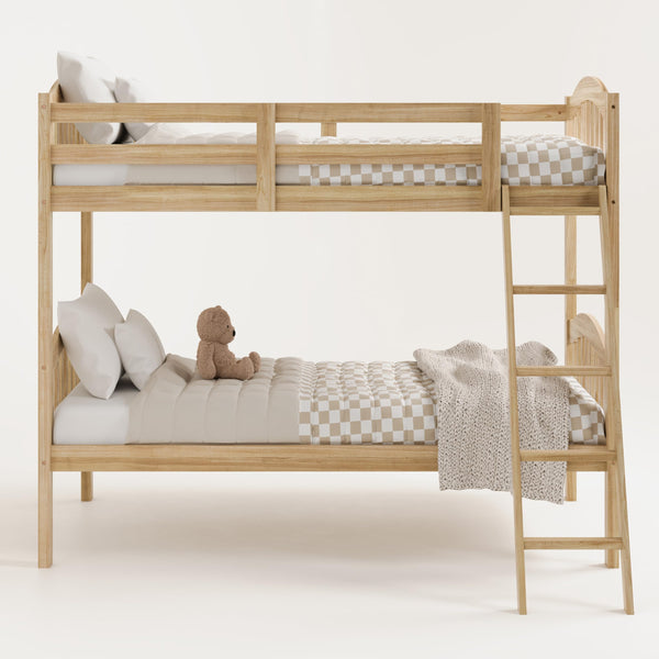 Twin Over Twin Bunk Bed — Convertible, GREENGUARD Gold Certified