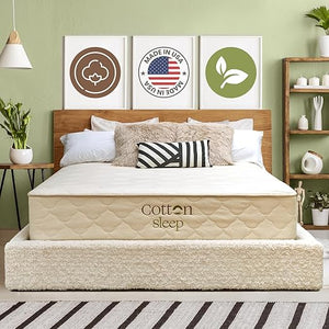 Organic Latex Hybrid Mattress with Pocket Coils – Medium Soft
