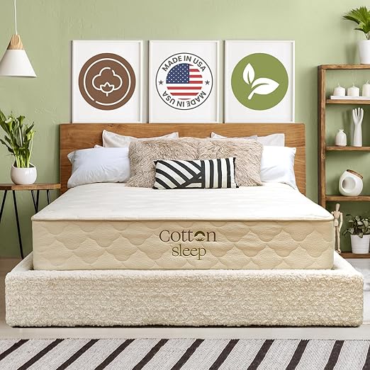 Organic Latex Hybrid Mattress with Pocket Coils – Medium Soft