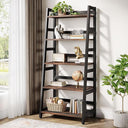 5-Tier Ladder Bookshelf