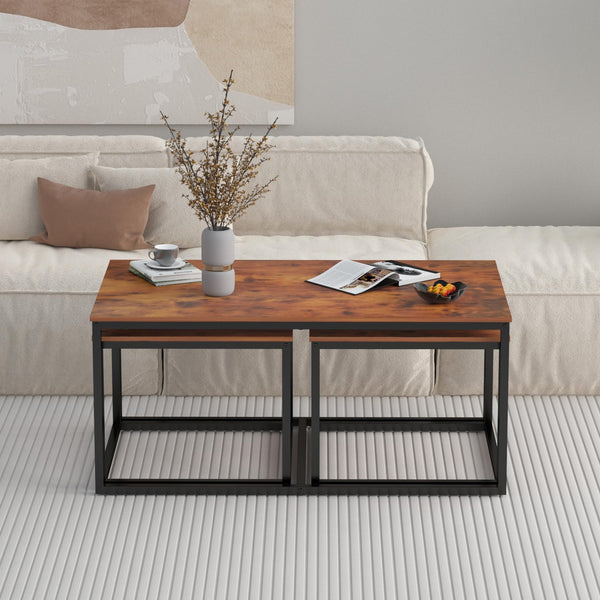 Nesting Coffee Table Set, 3-Piece