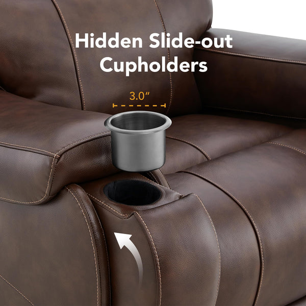 Power Zero Gravity Leather Recliner Chair