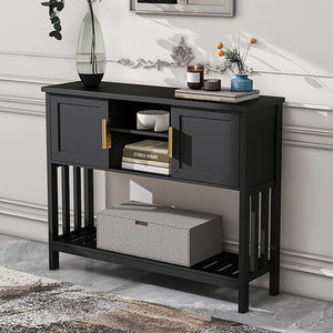 Console Table with Motion Sensor Light & Storage Drawers