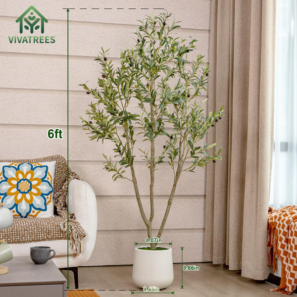 Artificial Olive Tree with Planter – 5ft, 6ft & 7ft