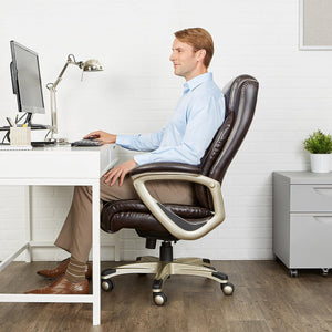 Big & Tall Executive Office Chair with Lumbar Support