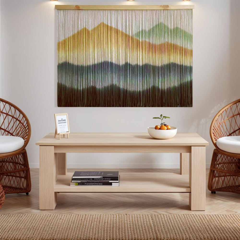 Extra Large Macrame Wall Hanging Dip-Dyed Tapestry