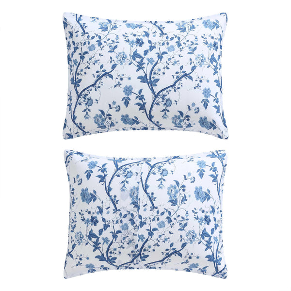 Queen Comforter Set – 7-Piece Reversible Cotton Bedding
