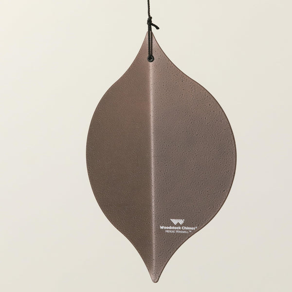 Large Antique Copper Wind Bell Chime for Outdoor Garden, Patio & Porch – 40" Deep Tone