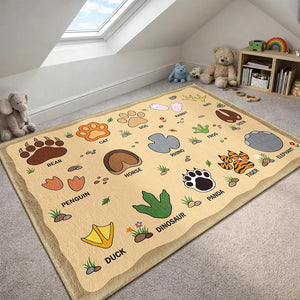 Kids Play Area Rug Non-Slip 5x7 Soft Low-Pile