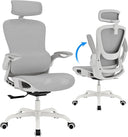 Ergonomic Mesh Office Chair with Flip-Up Armrests