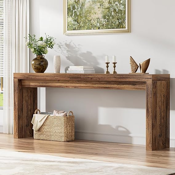 70.9" Farmhouse Console Table – Entryway Sofa Table