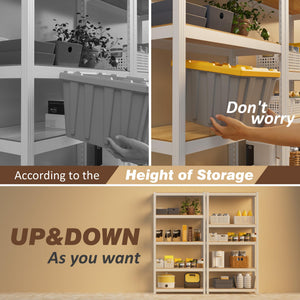 5-Tier Heavy Duty Metal Storage Shelving Unit