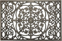 Cast Iron Decorative Doormat – Heavy Duty Outdoor Entrance Mat