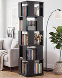 5-Tier Rotating Bookshelf Tower