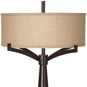 Industrial Bronze Table Lamps – Set of 2