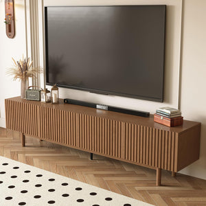 86.61" Mid-Century Modern TV Stand for TVs up to 85"