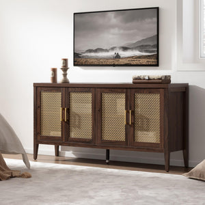 58.5" TV Stand with Storage & 4 Doors