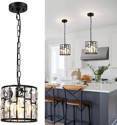 Dimmable LED Chandelier 5-Light Linear Sputnik Pendant