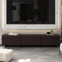 95" TV Stand with Flip-Down Drawers