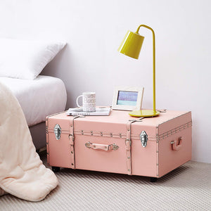 DormCo Texture® Brand Trunk - Rose Quartz