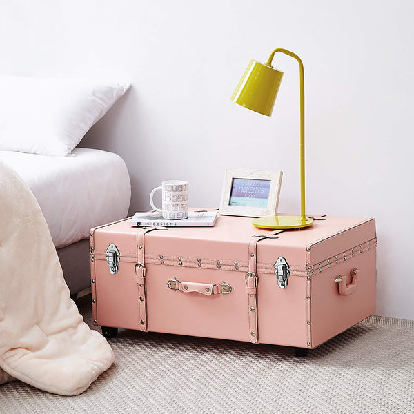 DormCo Texture® Brand Trunk - Rose Quartz