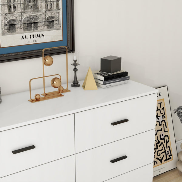 6-Drawer Horizontal Dresser Cabinet