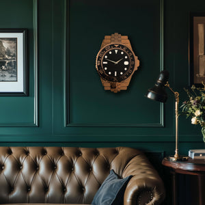 3D Layered Analog Wall Clock – Silent, Non-Ticking, Modern Home Decor
