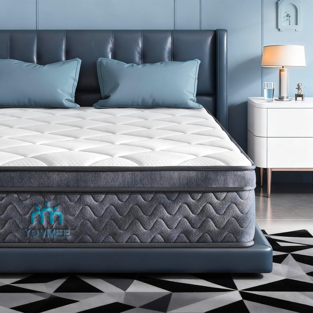 Twin 10-Inch Hybrid Mattress with Gel Memory Foam