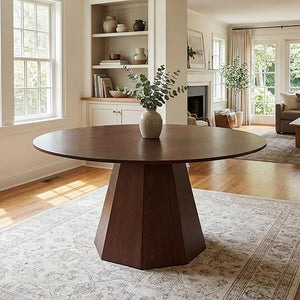 Round Pedestal Dining Table