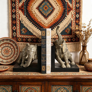 Elephant Decorative Bookends Set of 2