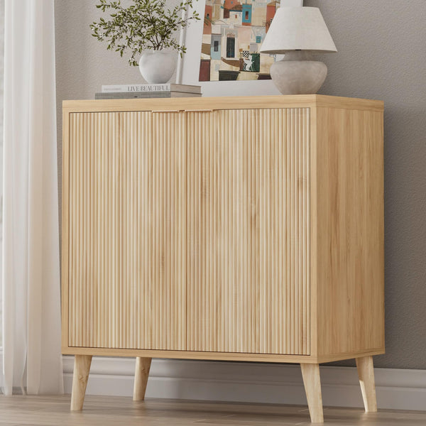 Buffet Cabinet with Adjustable Shelves & Doors