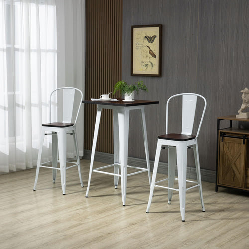 3-Piece Bar Height Dining Set