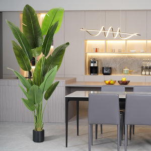 Artificial Bird of Paradise Tree – Tall Faux Floor Plant