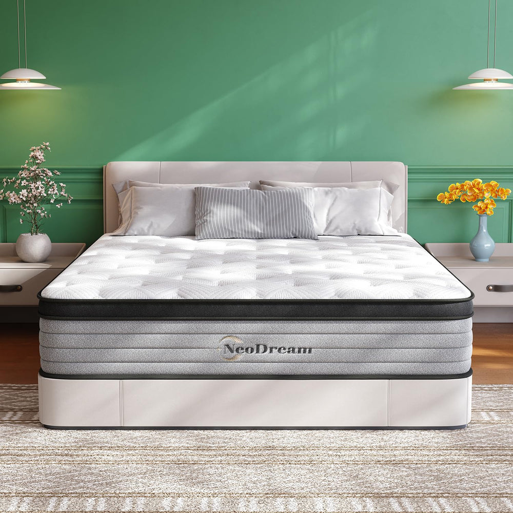 Hybrid Mattress with Memory Foam & Pocket Springs | King, Queen, Full