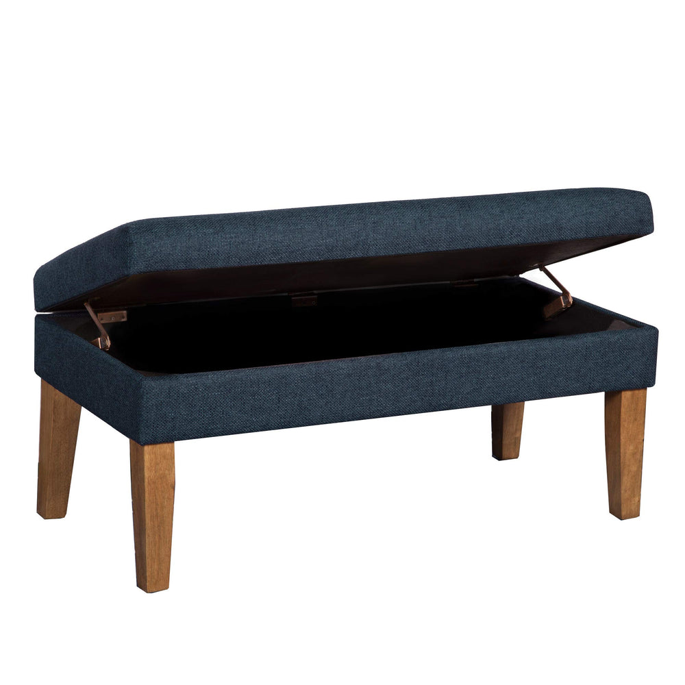 Upholstered Storage Ottoman Bench
