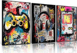 Gaming Wall Art Canvas Set – Framed & Poster Prints