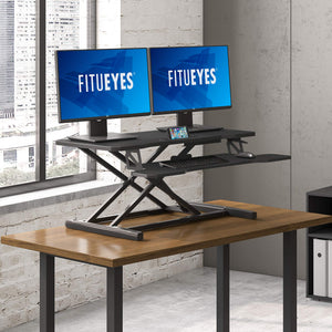 Height Adjustable Standing Desk Converter 36-Inch