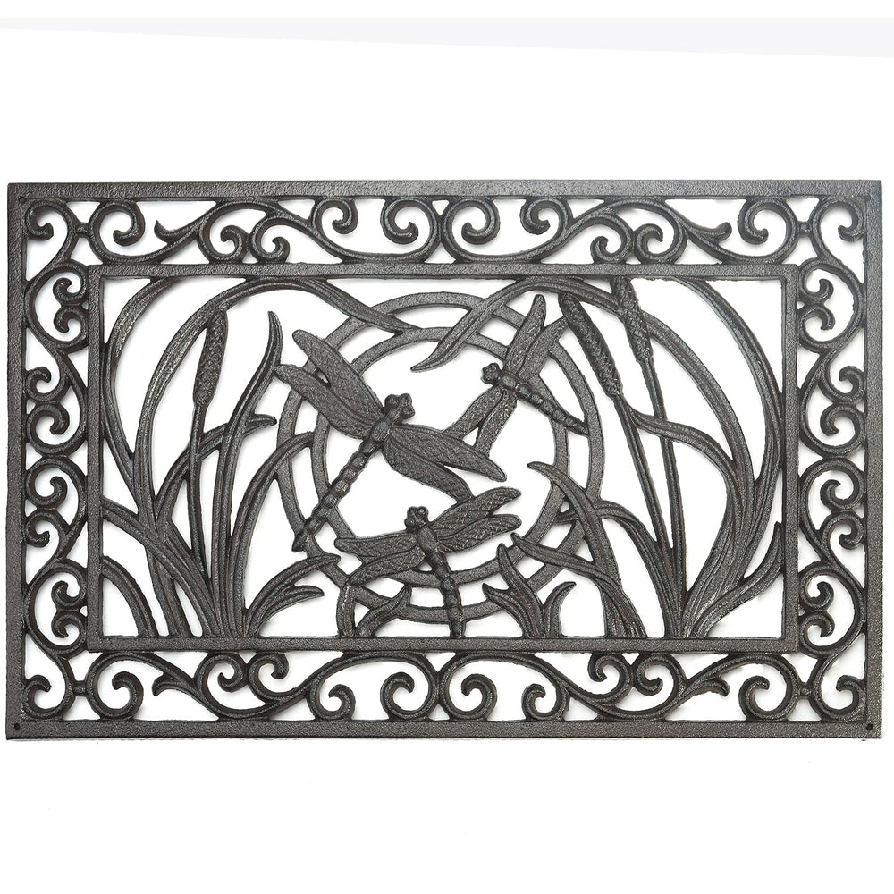 Cast Iron Decorative Doormat – Heavy Duty Outdoor Entrance Mat