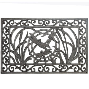 Cast Iron Decorative Doormat – Heavy Duty Outdoor Entrance Mat